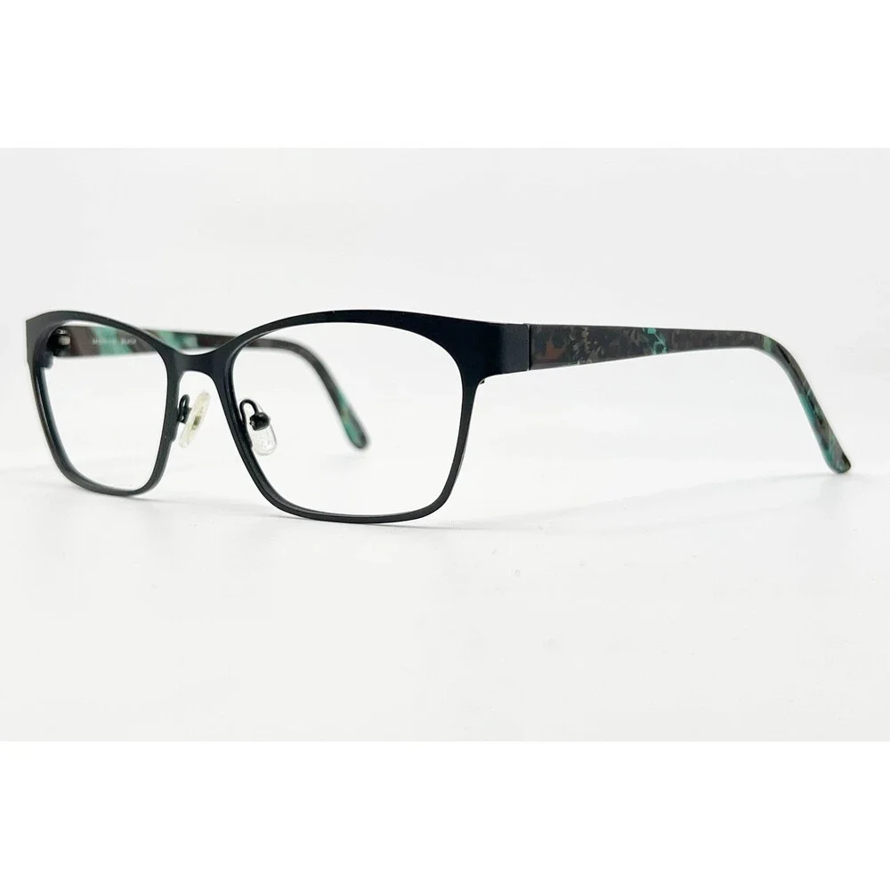 Wittnauer Eyeglasses Womens Black Makenzie Full Rim Frames 54-16-135